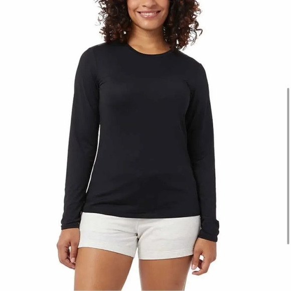 32 degrees ladies air mesh long sleeve tees 2pk - Picture 4 of 7